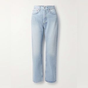 Agolde 90s Pinch Waist High-Rise Straight-Leg Jeans
